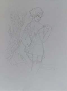 Leone Frollo | Leone Frollo - Illustrazione originale a matita - Page volante - Exemplaire unique | Catawiki