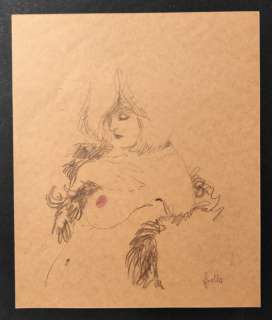 Leone Frollo | Leone Frollo - illustrazione originale "Elegante e Sunsuale" - Page volante - Exemplaire unique | Catawiki