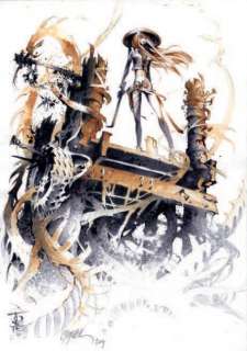 Cromwell & Josepe | Anita Bomba Superbe illustration aux encres de couleurs, | Cornette de St Cyr