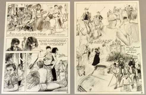 Planches Originales / Illustrations / Sérigraphies | KKRIST MIRROR  Lot de | Estim Nation