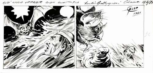 Aurelio Galleppini Yama e Aryman | Little Nemo