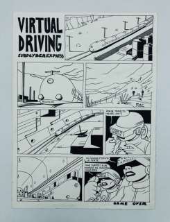 Martin, Fernã¡Ndez Miguel ÃNgel | Martin, FernÃ¡ndez Miguel Ãngel - Original page - Virtual Driving (Eurocyberexpress) - 1990Â´s | Catawiki