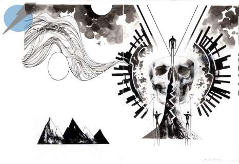 Mike Huddleston - decorum issue 1 page cover