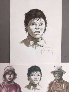 Hermann | Hermann - Dessin original couleur -Â Duke | Catawiki