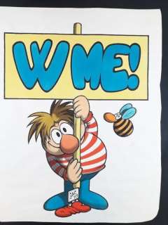 Benito Jacovitti | Benito Jacovitti - Studio Melegari - W me! - Page volante - EO - (1979) | Catawiki