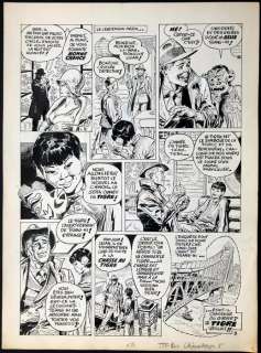 Parras, Antonio | Parras, Antonio - Originele pagina - Les Mystères de Chinatown - (1965) | Catawiki