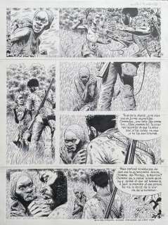 Auclair, Claude | Auclair, Claude - Originele pagina - Le Sang du flamboyant - (1985) | Catawiki