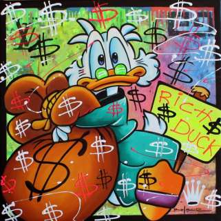 Brisan Gabriel(1967) | Brisan Gabriel - Conceptual Tribute Art - Happy Day Duck (2021) | Catawiki