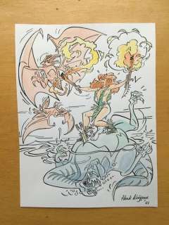 Kuijpers, Henk | Franka - Losse dédicace bij album: "Dragon Tonnaire" + album - (2007/2021) | Catawiki