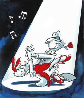 Tony Fernandez, Disney Artist | Donald & Daisy Dancing Tango - Original Painting - Tony Fernandez Signed - Acrylics Artwork | Catawiki