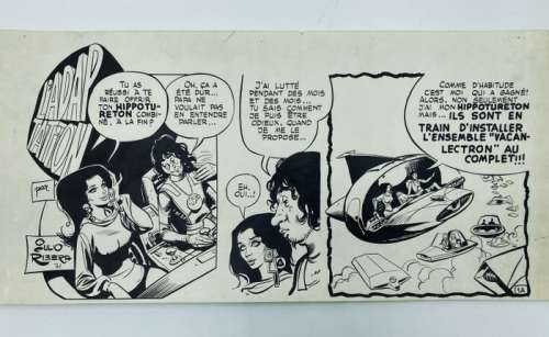 Ribera, Julio | Ribera, Julio - Original strip - LÂ´Adaptation - (1971) | Catawiki