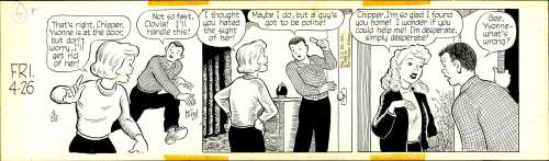 Frank King | King – GASOLINE ALLEY, Daily (04/26/1963) | Russ Cochran