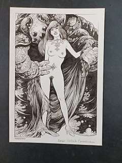 Roberto Bonadimani - Roberto Bonadimani - Robostrip - Illustrazione sexy fantascientifica - Page volante - Exemplaire unique - (2010)