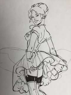 Meynet, Félix | Meynet, Félix - Dessin original - Mirabelle Pin-Up | Catawiki