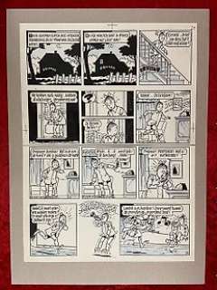 Paul Geerts / Luc Morjaeu + Studio Vandersteen - Originele pagina + Album - Suske en Wiske - Originele pagina (p.21) - Beminde Barabas + Luxe album (Artist‘s edition) + Ex-Libris - 100 ex. - Cartonné - (1974/2021)