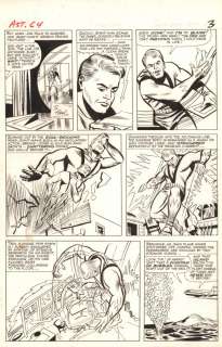 Carl Burgos, Paul Reinman - Tales to astonish #64 p. 3 - la - all giant-man (henry pym) - 1965