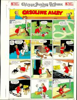 Frank King | King – Gasoline Alley Sunday Page Color Proof (07/11/1926) | Russ Cochran
