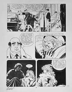 Elisabetta Barletta - Dylan Dog 87 - tavola originale "Festa di sangue" di Roberto Rinaldi - Page volante - Exemplaire unique - (1993)