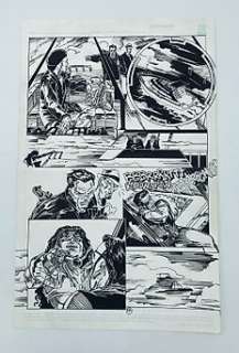 Hannibal King - Vesper - Original page by Hannibal King - Size: 27,5 x 43 cm. - (2001)