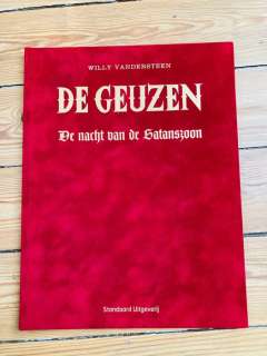 Eugeen Goossens | De Geuzen 9 - De nacht van de satanszoon - Met originele tekening - luxe fluwelen uitgave - Cartonné - EO - (2014) | Catawiki
