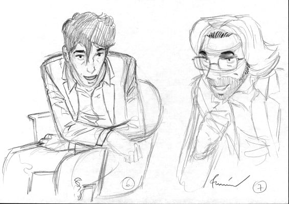 DESSIN ORIGINAL POUR PRESQUE MAINTENANT PAR CYRIL BONIN - ILLUSTRATION N°3 | Pulp’s