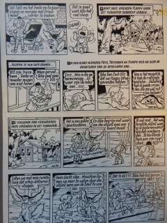 Merho / Vandersteen | Merho / Vandersteen - Originele pagina - Pats 3 - De Rode Talisman - (1976) | Catawiki