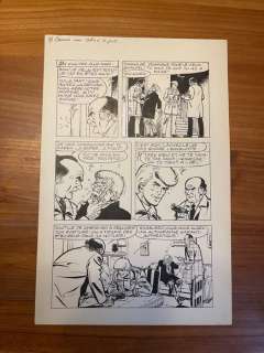 Tibet | Tibet - Planche originale - Ric Hochet - Comme une lettre Ã  la poste - (1998) | Catawiki