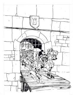 Thierry Martin - Mickey et les mille Pat, couverture (projet)