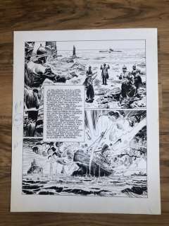 Parras, Antonio | Parras, Antonio - Planche originale - Les Grands capitaines T9 - De Valera - Les PÃ¢ques sanglantes - (1984) | Catawiki