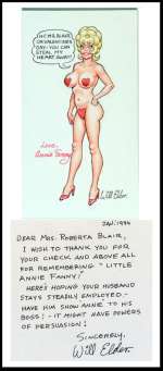 WILL ELDER "LITTLE ANNIE FANNY" WATERCOLOR PAINTING. | Hake’s