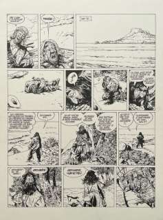 Franz | Franz - Originele pagina - Compagnons de Fortune T1 - Juste une île - (2001) | Catawiki