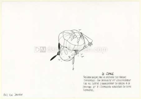 Fabrice Lebeault - Illustration originale - Horologiom