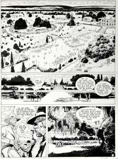 Rossi - Jim Cutlass, planche n°53 Ã  l‘encre de Chine…