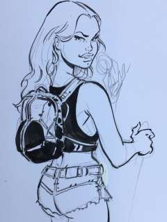 Meynet, Félix | Meynet, Félix - Dessin original - En balade | Catawiki