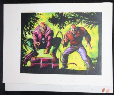 Dave Chlystek - Valiant? Villains Color Art