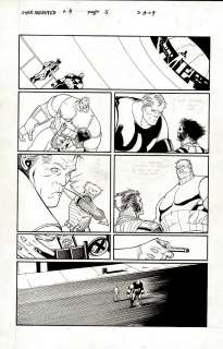 Travel Foreman - X-Men Unlimited #4 P 5 (Wolverine & Juggernaut in Every Panel!) Large Art - 2004