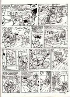 Desorgher, Daniel | Desorgher, Daniel - Planche originale - Jimmy Tousseul T6 - La Loi du Solitaire - (1993) | Catawiki