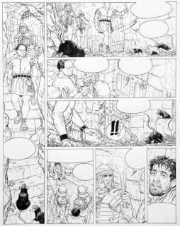 Delaby | Murena, planche n°34 Ã  l’encre de Chine de l’ép… | Banque Dessinée