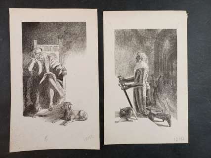 Karel Thole | Karel Thole - Coppia di illustrazioni - Page volante - Exemplaire unique | Catawiki