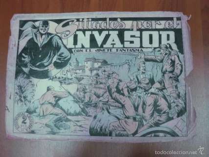 ORIGINALES DE TEBEO COMPLETO EL JINETE FANTASMA Nº 48. AMBROS (CAPITAN TRUENO)