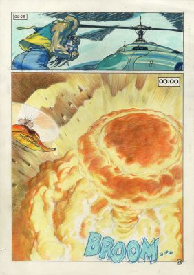 Tanino Liberatore | Planche originale 29 de Ranxerox 3 – Amen ! | Galerie Barbier