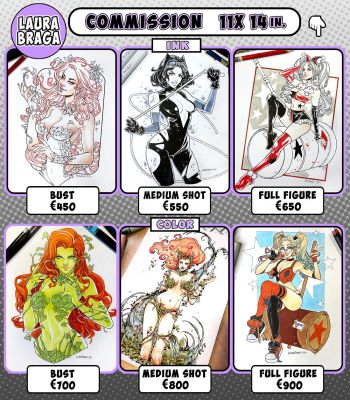 On-Site Convention Commission Priority for Laura Braga at Lake Como Comic Art Festival 2026