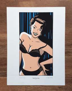 Walter Minus - 79/170 Ex | Minus, Walter - Sérigraphie Pin-up - Impressions - (1984) | Catawiki