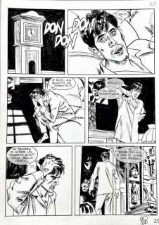 Angelo Stano | Dylan Dog n. 233 - Angelo Stano - Tavola originale - Page volante - Exemplaire unique - (2006) | Catawiki