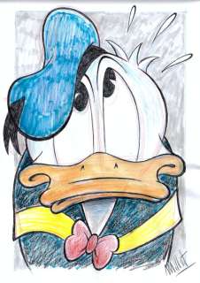 Millet | Donald Duck - Millet - Original Drawing | Catawiki
