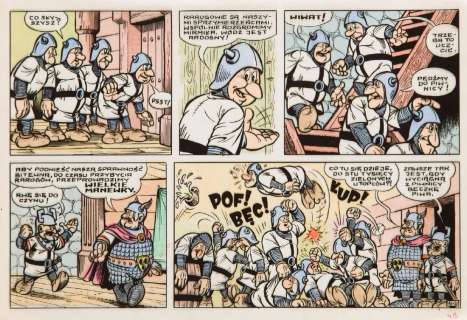 Janusz Christa (1934 - 2008) "Kajko i Kokosz" - | Desa Unicum