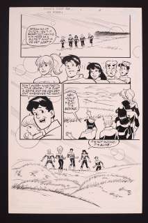 Original Art from Archie & Friends Double Digest #1 ’Archie’s Cyber Adventure’ Page 17 by Joe Staton and Bob Smith | mycomicshop.com