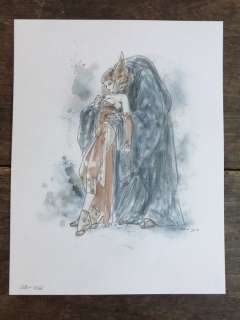 Royo, Luã­s | Luis Royo - Original color drawing - SB-416 - Size: 23 x 27 cm. | Catawiki