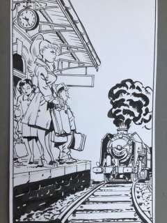 Meynet, Félix | Spirou et Fantasio - Dessin original - Case Inédite avec Seccotine - Projet Meynet et scénario Yann + Yves Sente | Catawiki