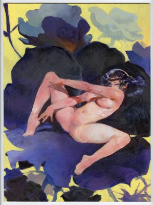 Vince | NYMPHES – Peinture originale 05 | Galerie Barbier